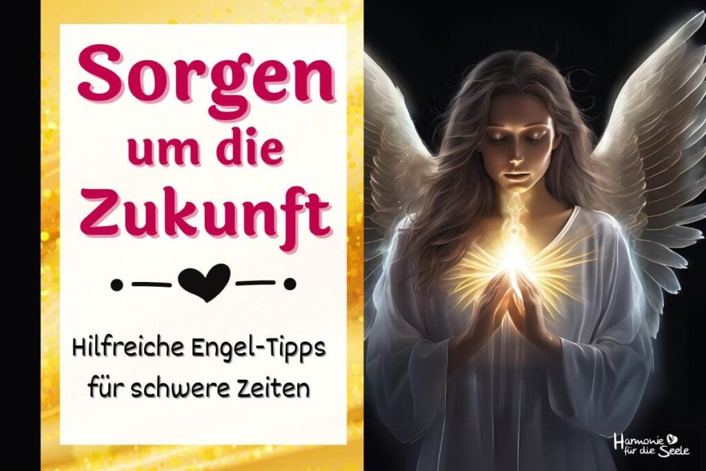 Sogen um die Zukunft. Engel der dir ein Licht bringt und dir hilft.